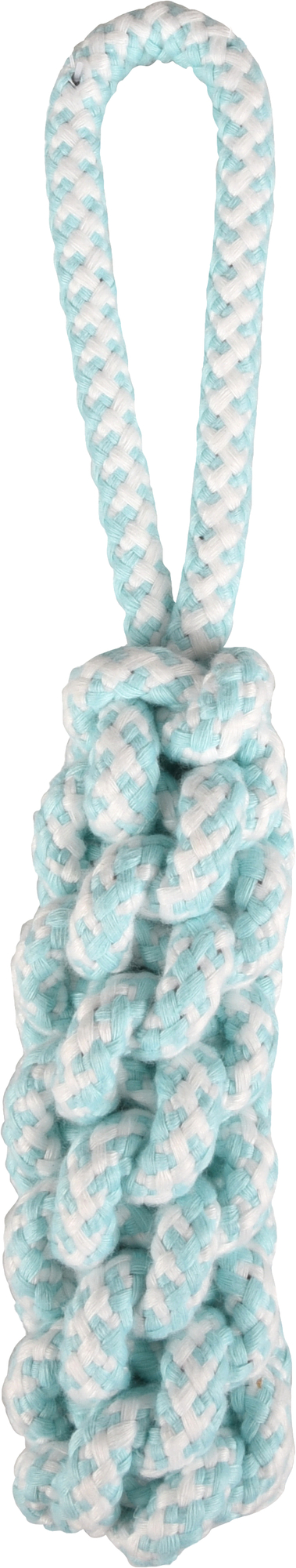 Flamingo Toy Small Dog Cub Tug rope & Stick Woven Ivar Turquoise