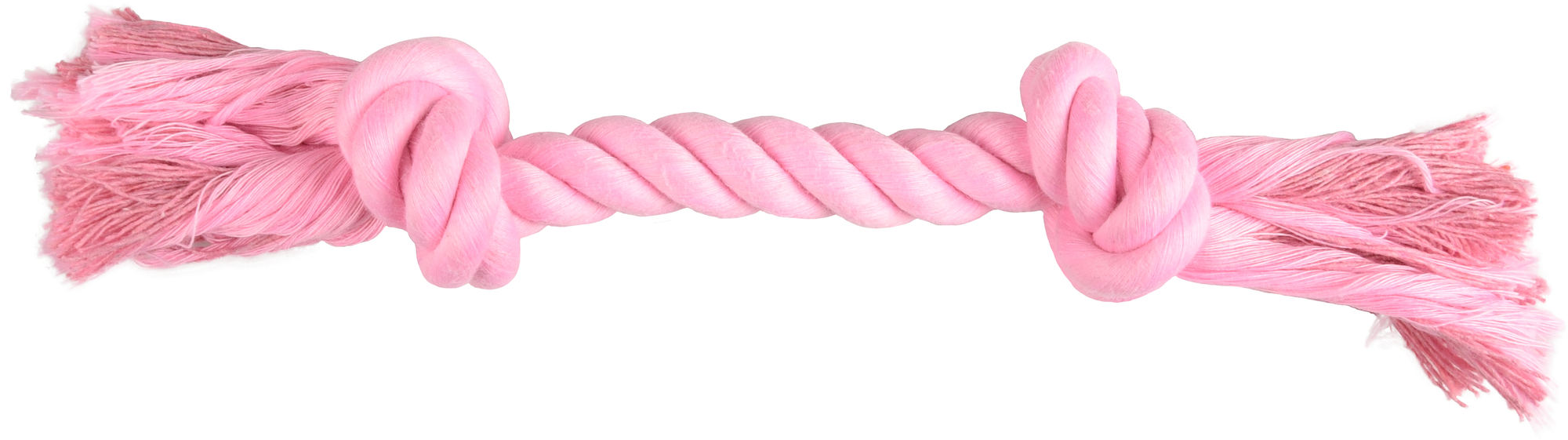 Flamingo Jouet Small Dog Cub Cordon Izra avec 2 noeuds Rose