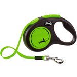 Flexi Retractable leash New Neon Tape Fluo green