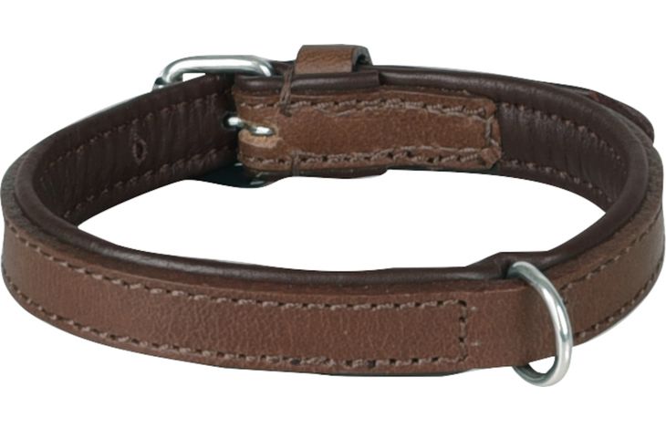 Flamingo Collar Padded Filled Arizona Brown