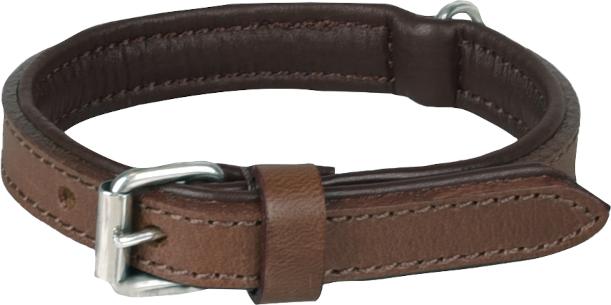 Flamingo Collar Padded Filled Arizona Brown