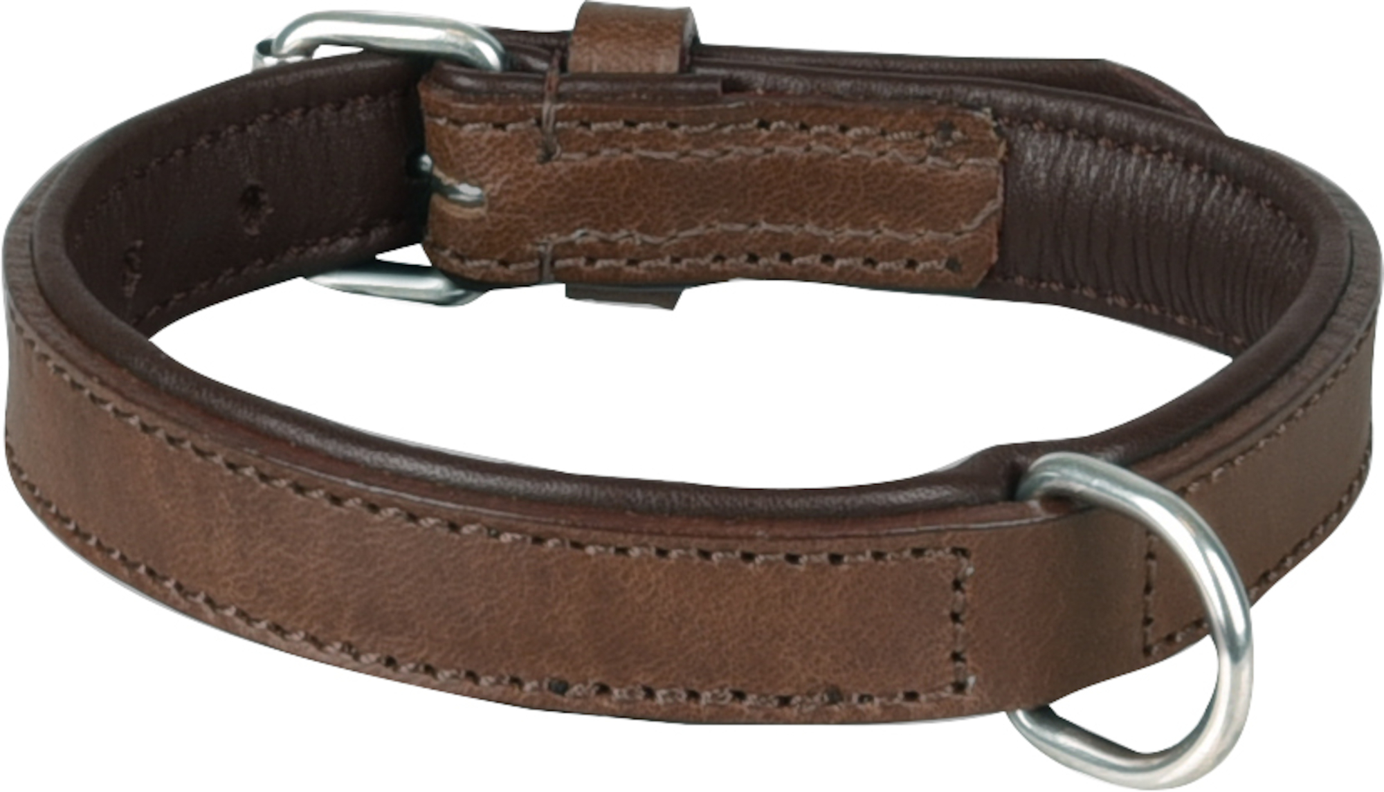 Flamingo Collar Padded Filled Arizona Brown