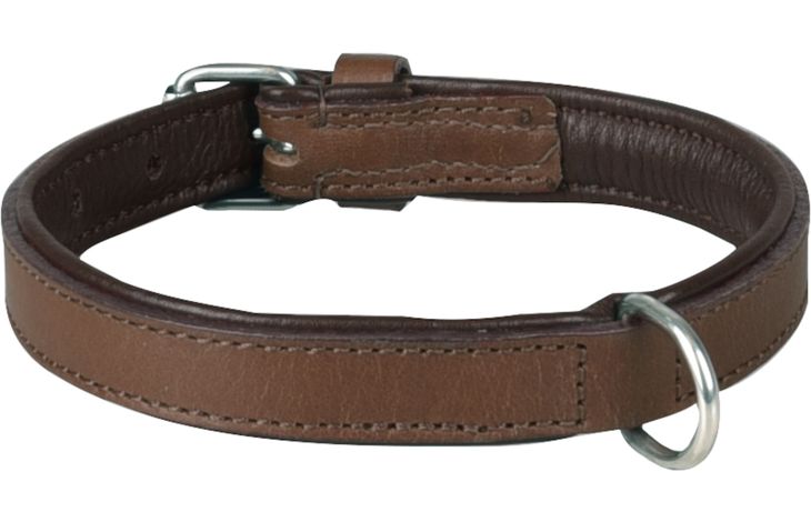 Flamingo Collar Padded Filled Arizona Brown