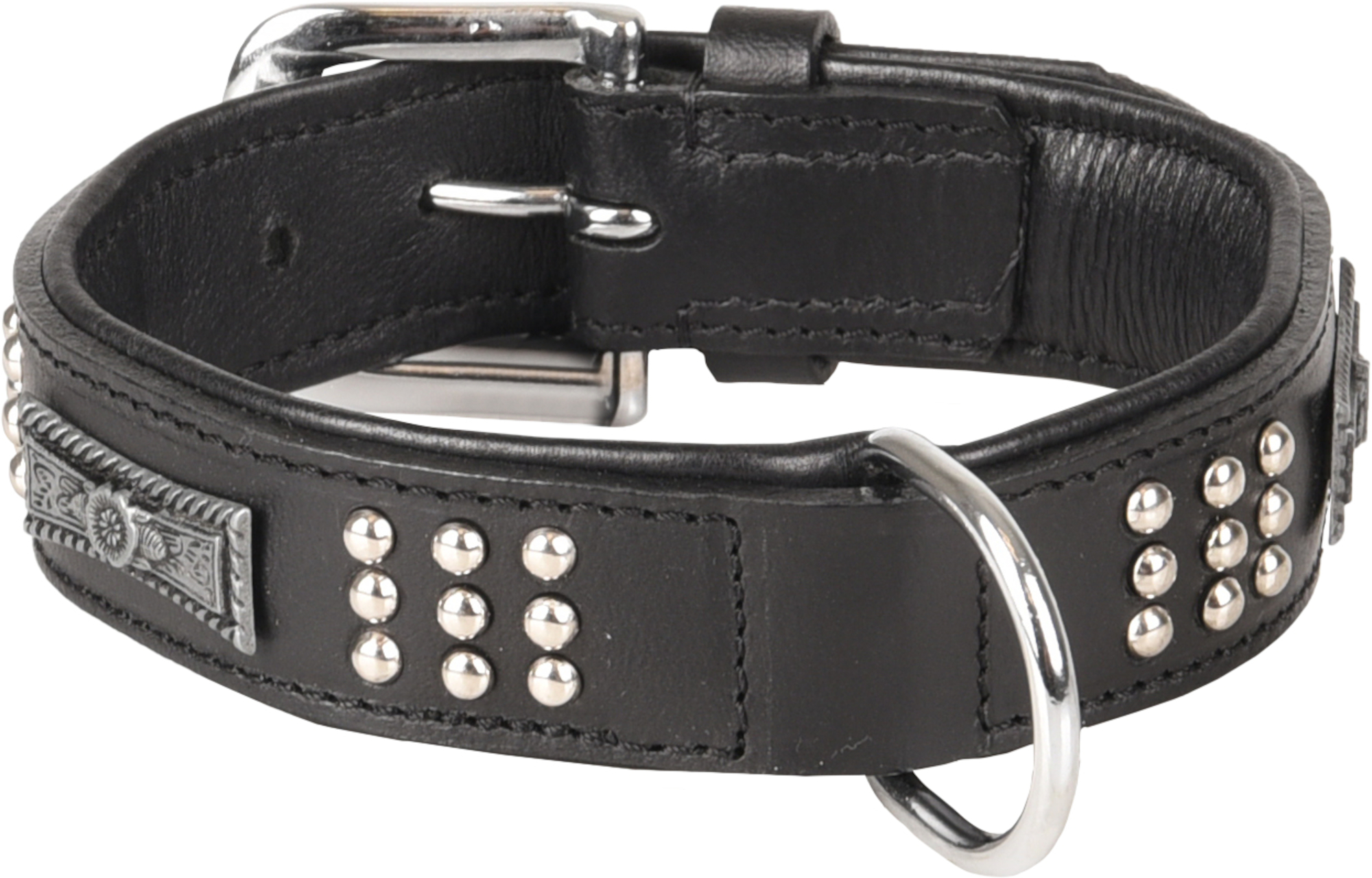 Flamingo Collar Padded Filled Sedona Black