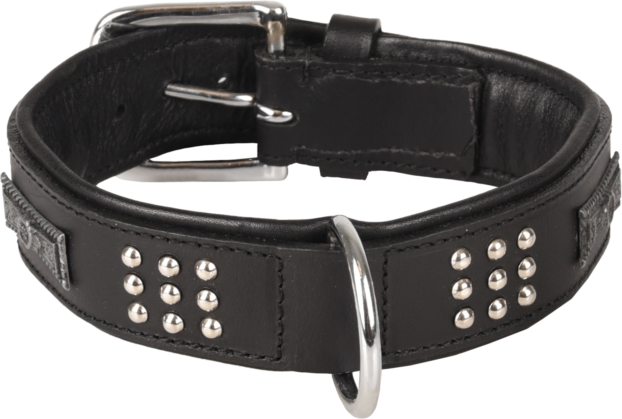 Flamingo Collar Padded Filled Sedona Black