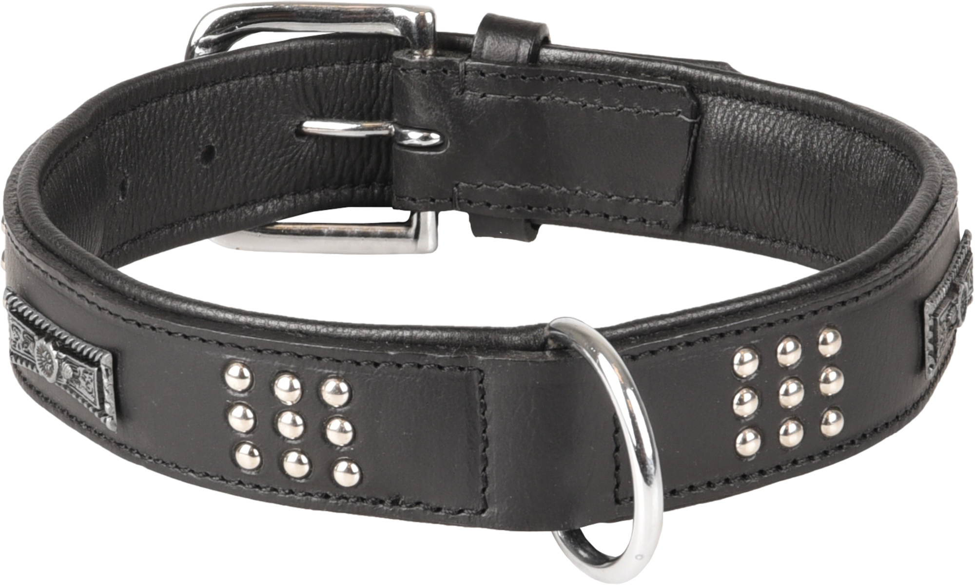 Flamingo Collar Padded Filled Sedona Black