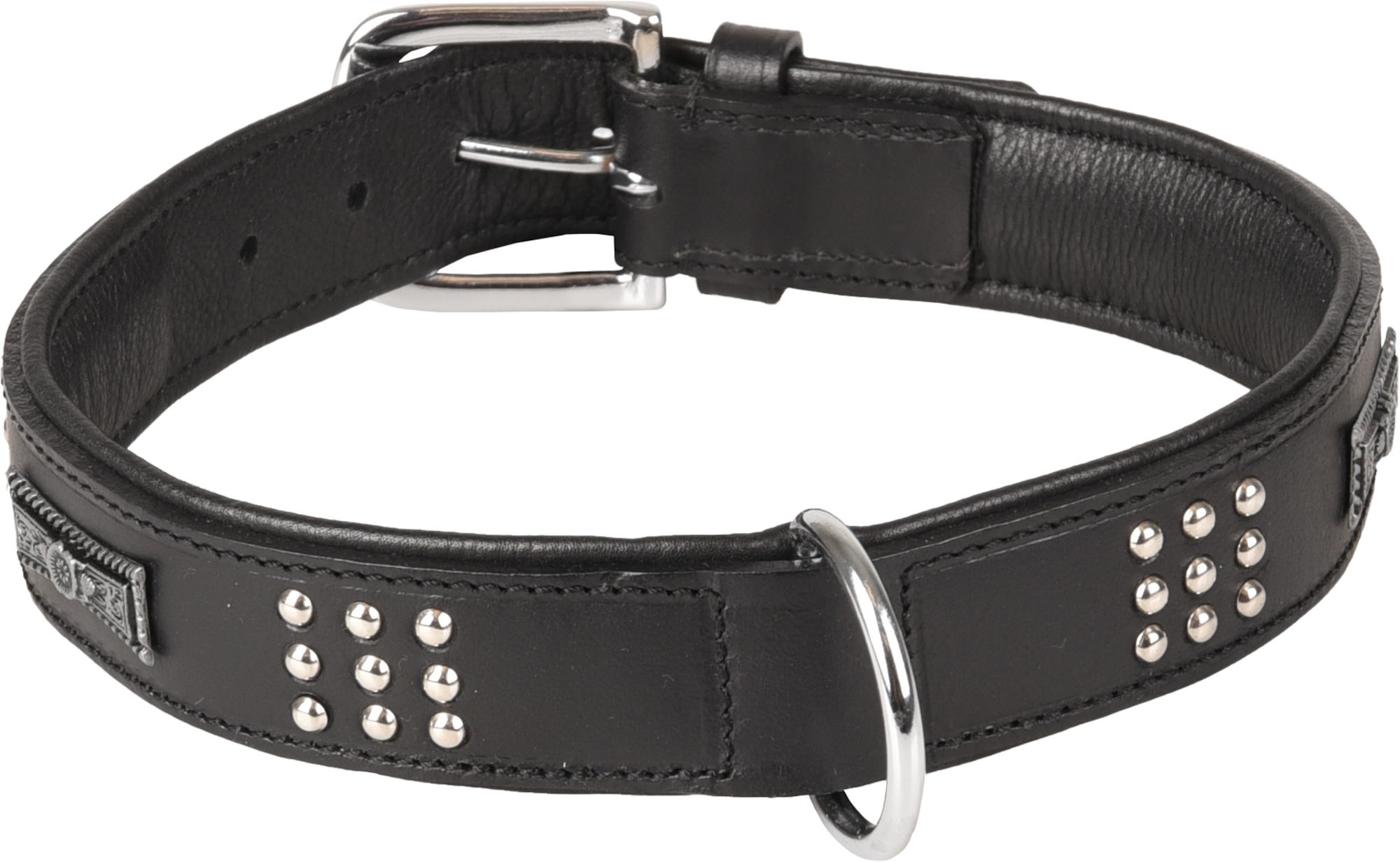 Flamingo Collar Padded Filled Sedona Black