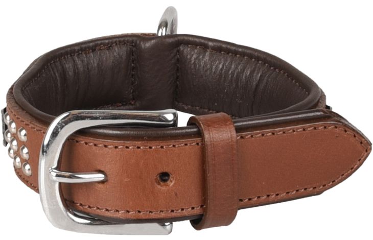 Flamingo Halsband Gevoerd Gevuld Sedona Bruin