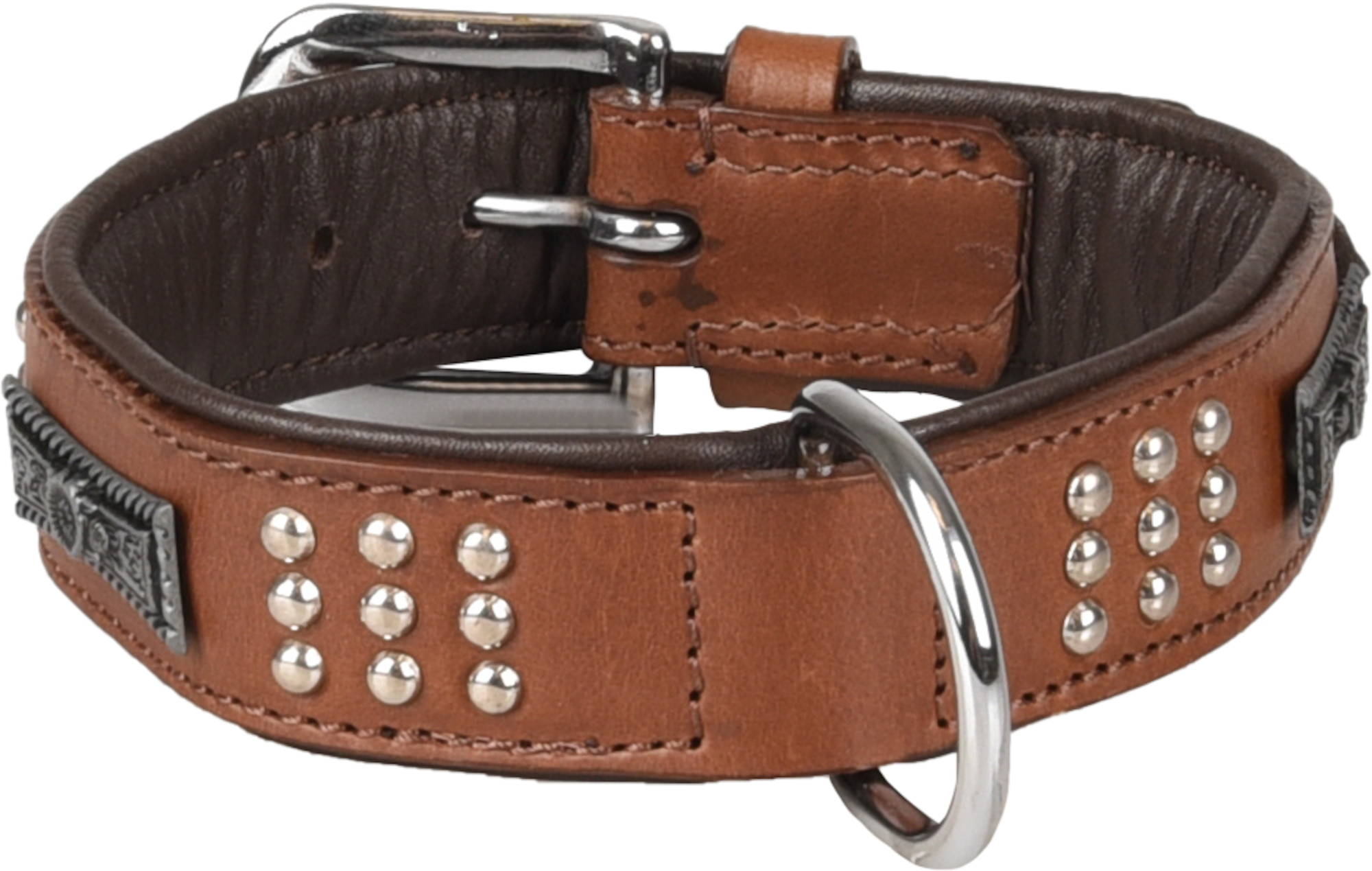 Flamingo Collar Padded Filled Sedona Brown