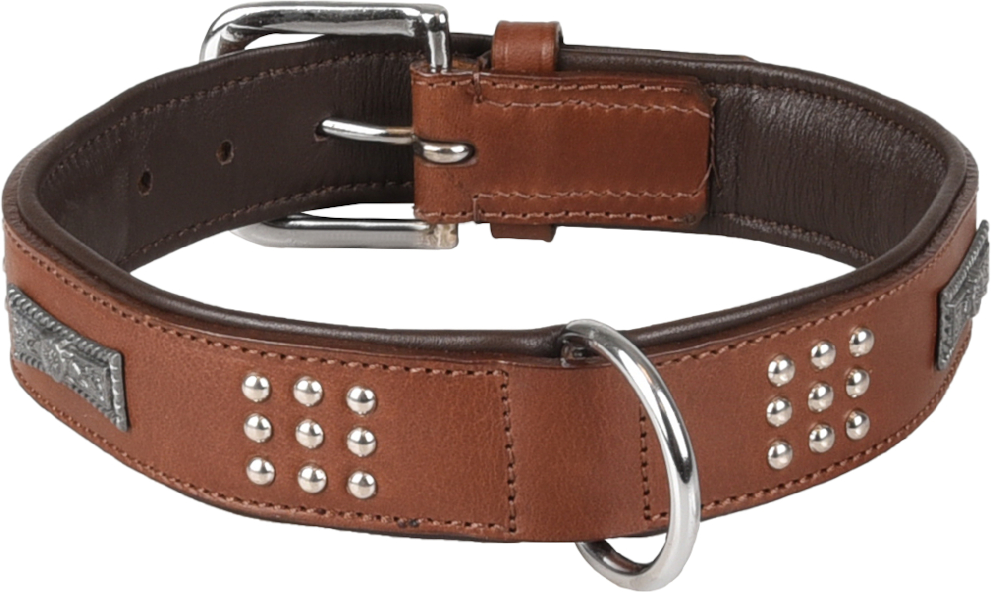Flamingo Collar Padded Filled Sedona Brown