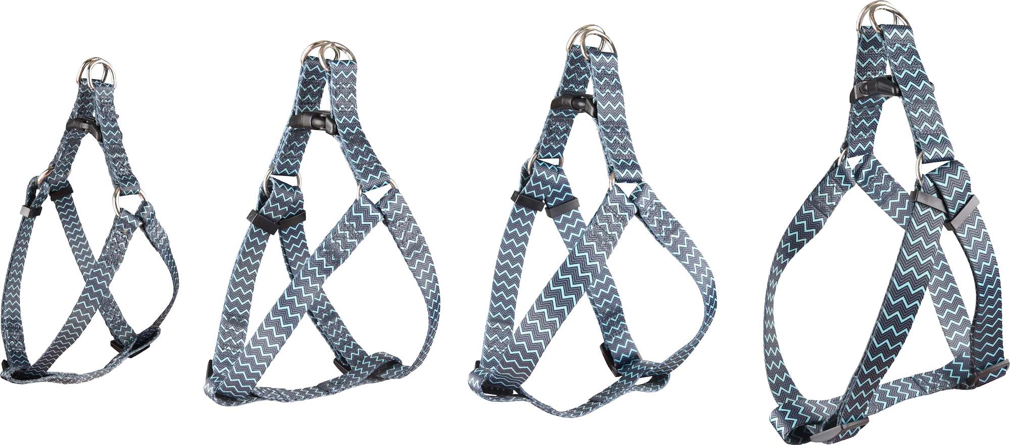 Flamingo Harness Step&Go Sinam Grey