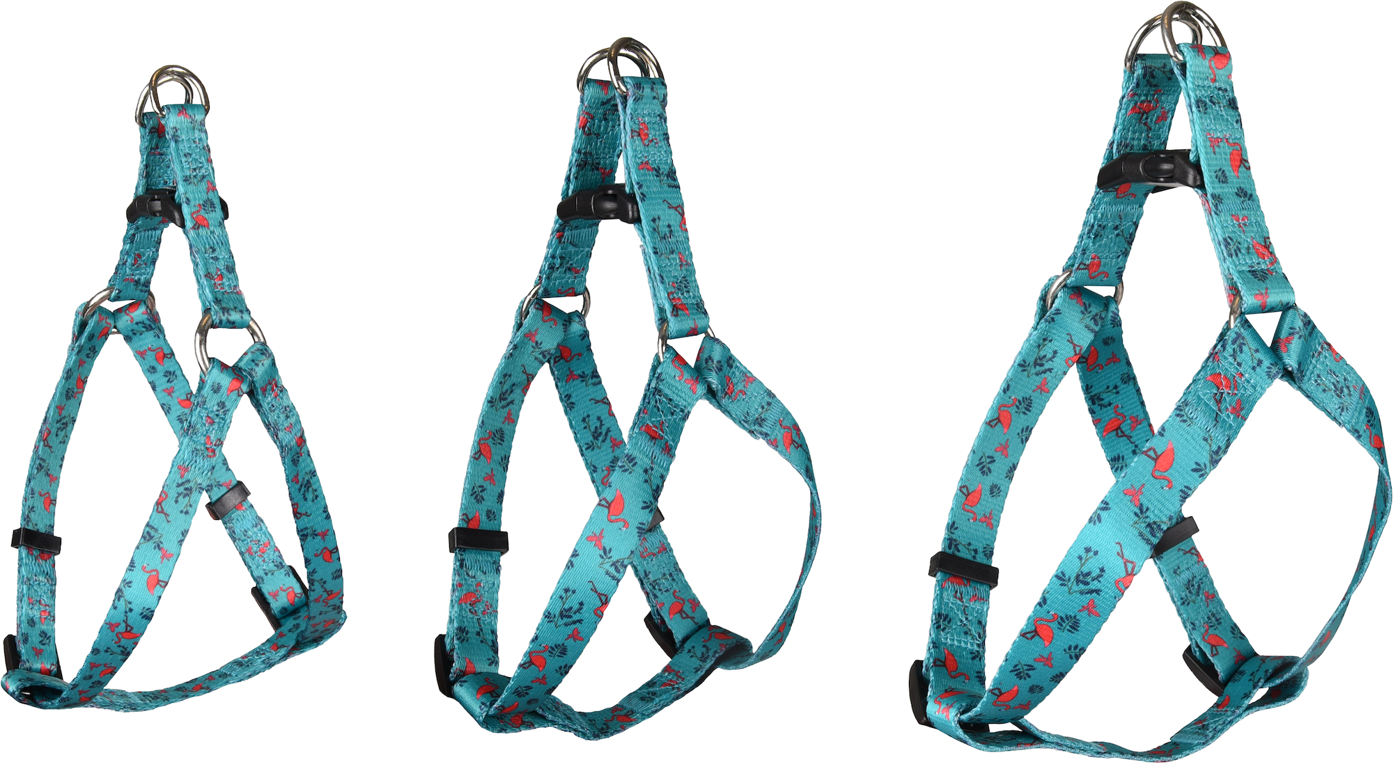Flamingo Harness Step&Go Samar Green