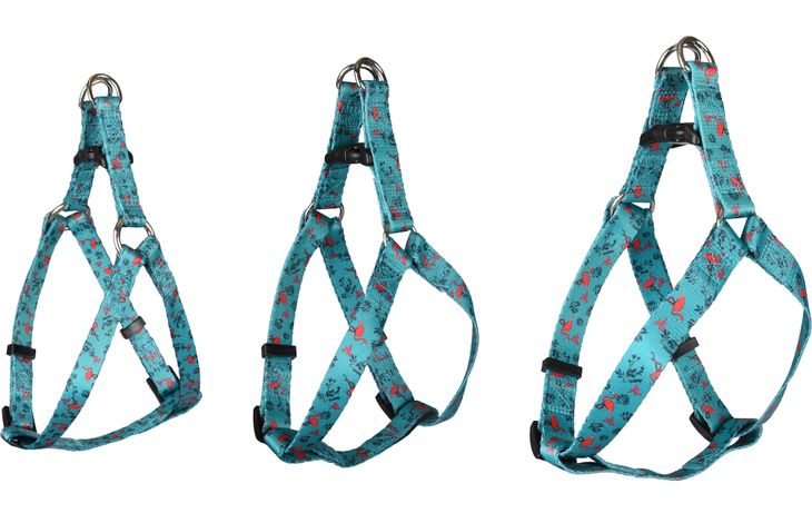 Flamingo Harness Step&Go Samar Green