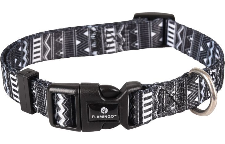 Flamingo Halsband Sadie Zwart