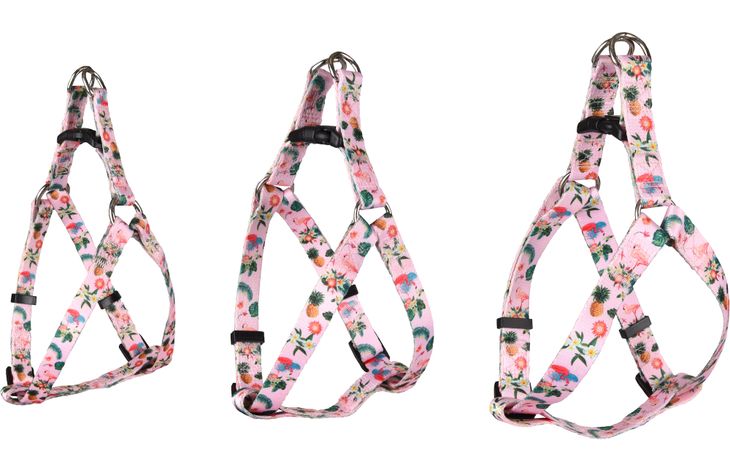 Flamingo Arnés Step&Go Sera Rosa