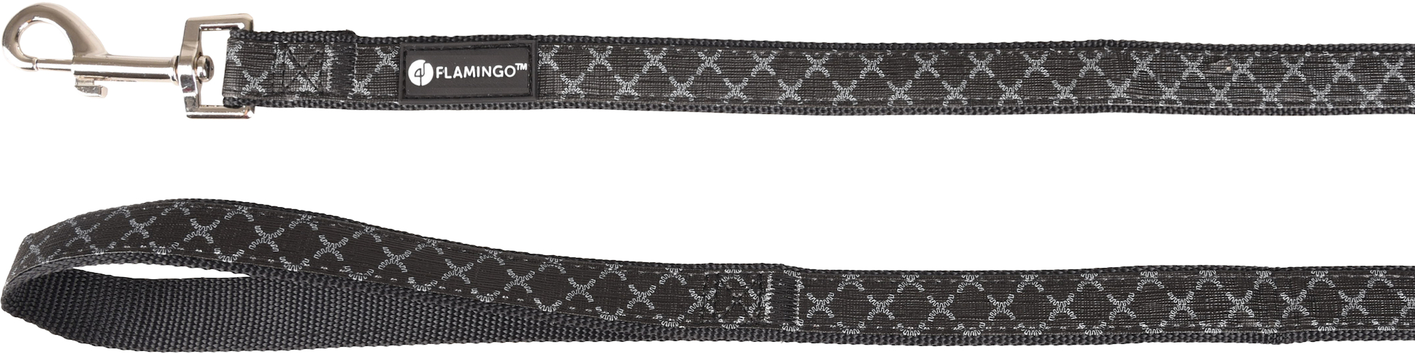 Flamingo Guinzaglio Odin Nero