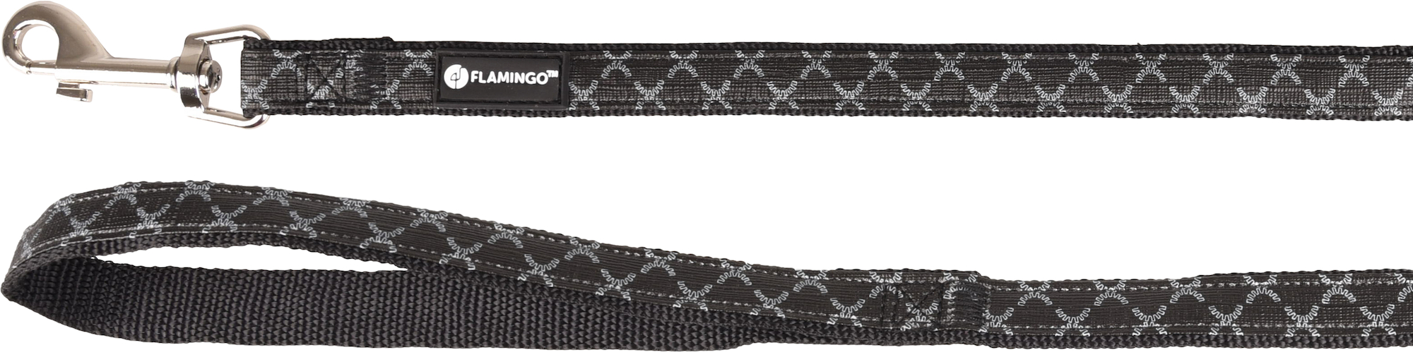 Flamingo Guinzaglio Odin Nero