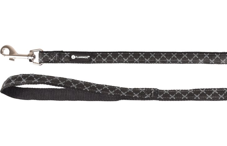 Flamingo Guinzaglio Odin Nero