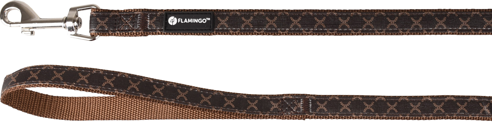Flamingo Leine Odin Braun