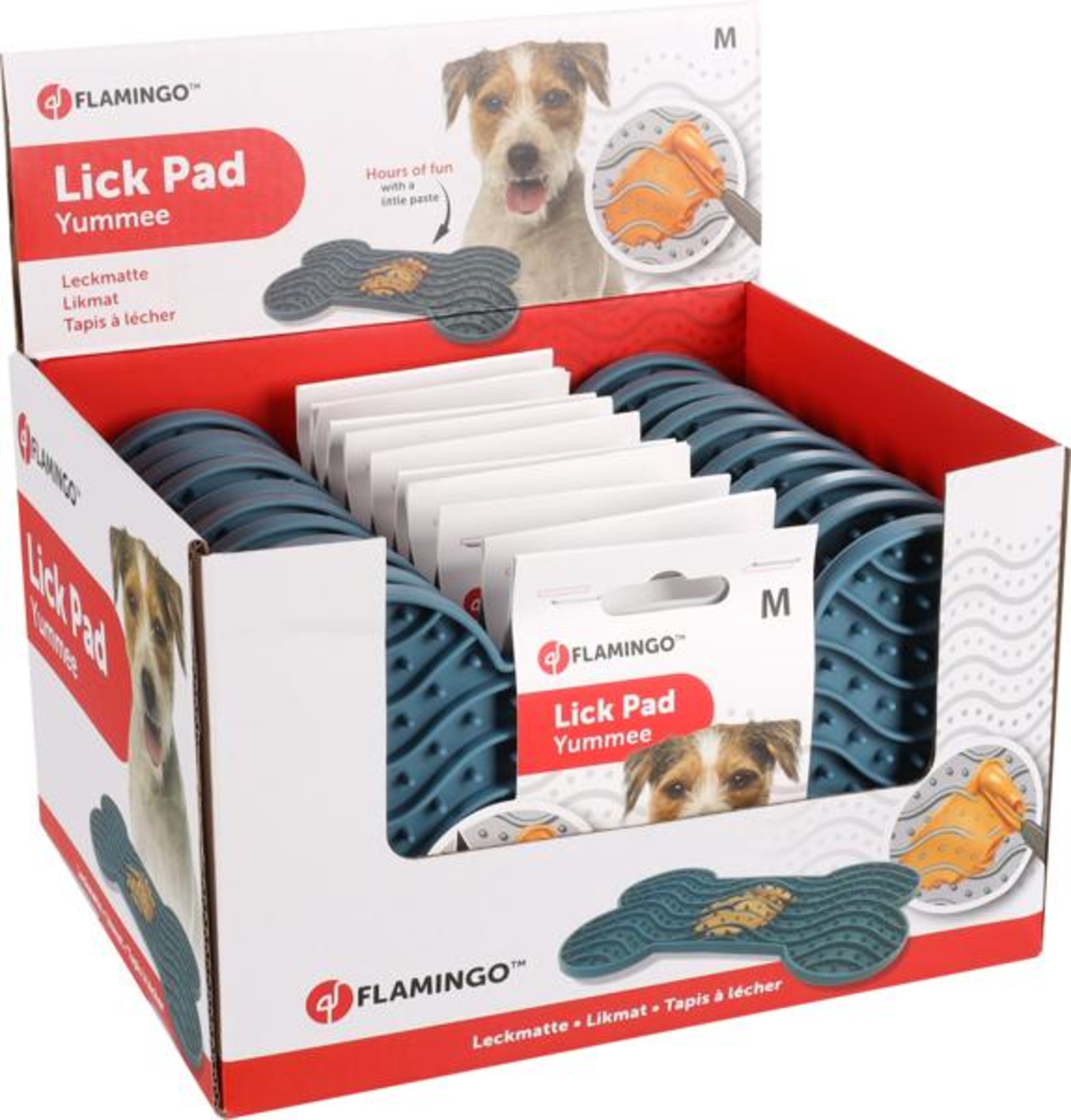 Flamingo Tappetino da leccare Yummee Petrolio