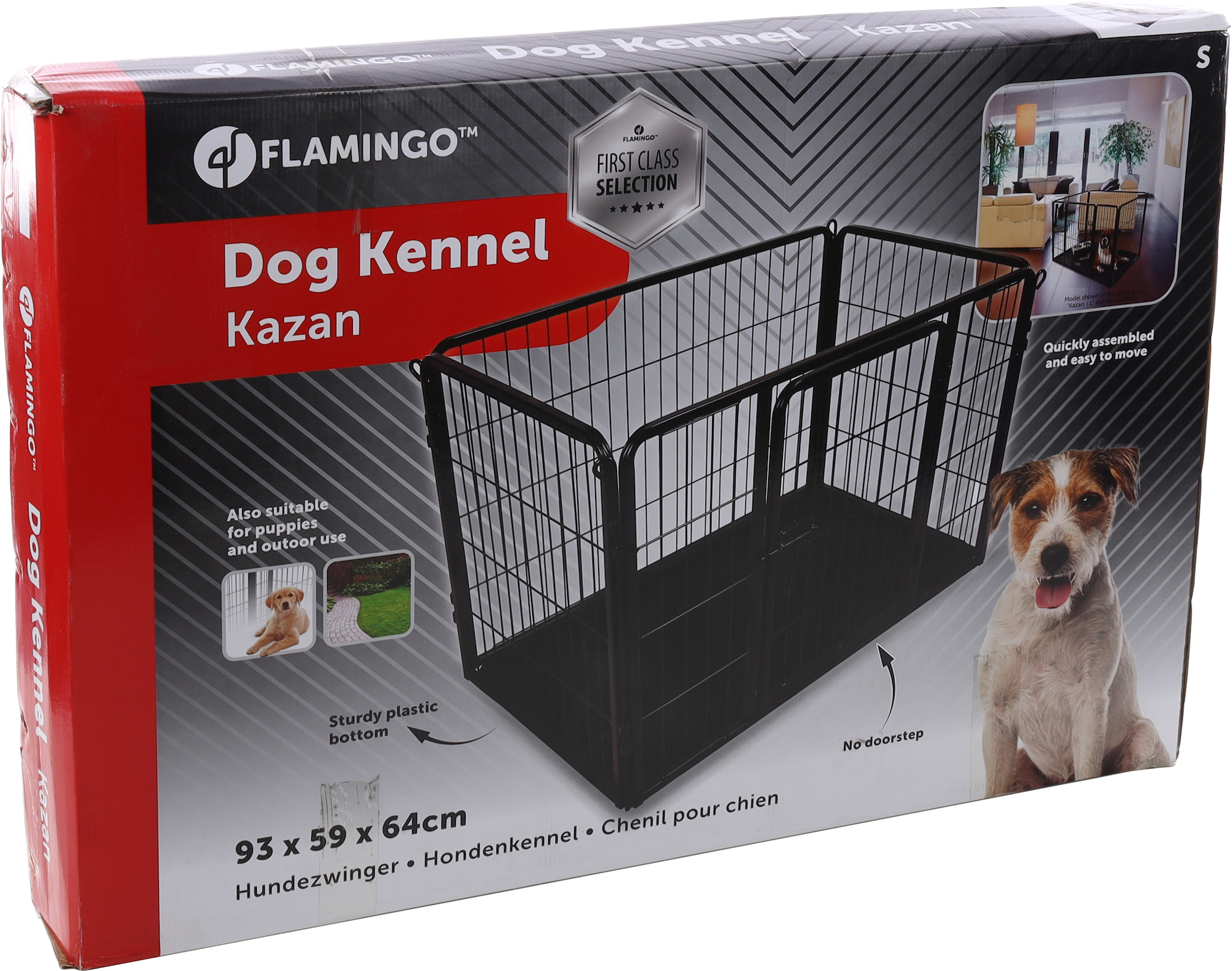 Flamingo Kennel Kazan Black