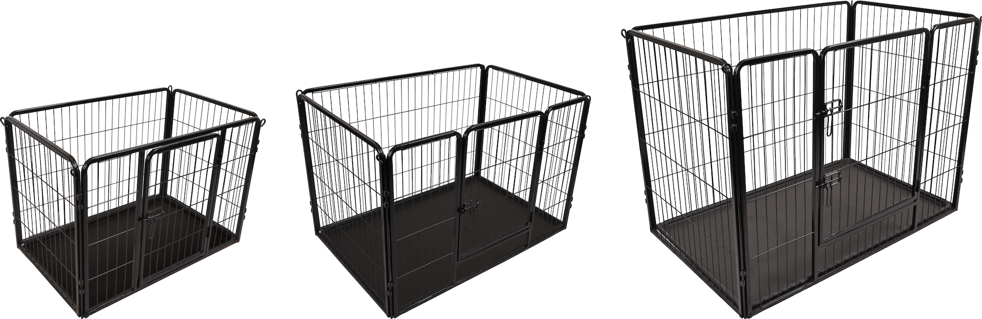 Kennel Kazan Black 520254 Flamingo Pet Products