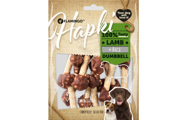 Flamingo Snacks Hapki Bilanciere Agnello & Riso 