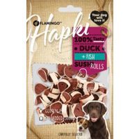 Flamingo Snacks Hapki Sushi rolls with duck & Fish 