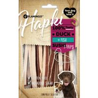 Flamingo Snack Hapki Sushi strips met eend & Vis 