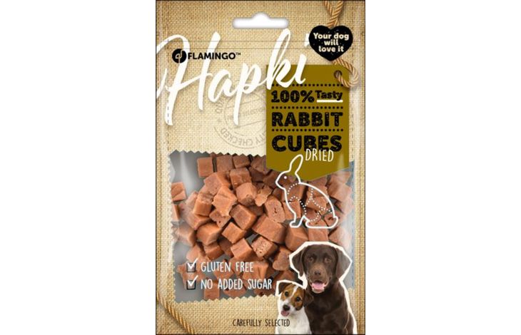 Flamingo Snack Hapki Blokjes met konijn 