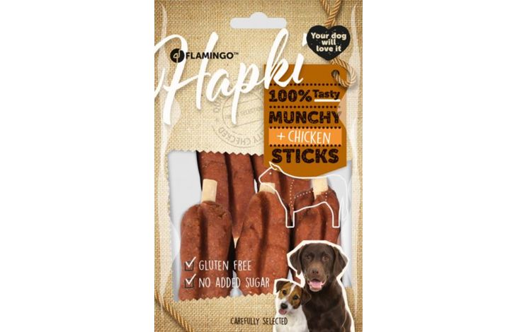 Flamingo Snacks Hapki Small sticks with chicken 