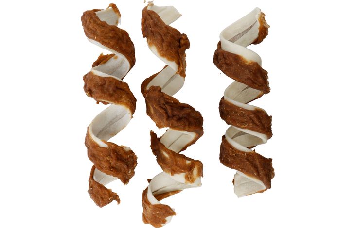 Flamingo Snacks R'Hide Spiral White with duck 15cm 37gr / 3 pcs 110gr