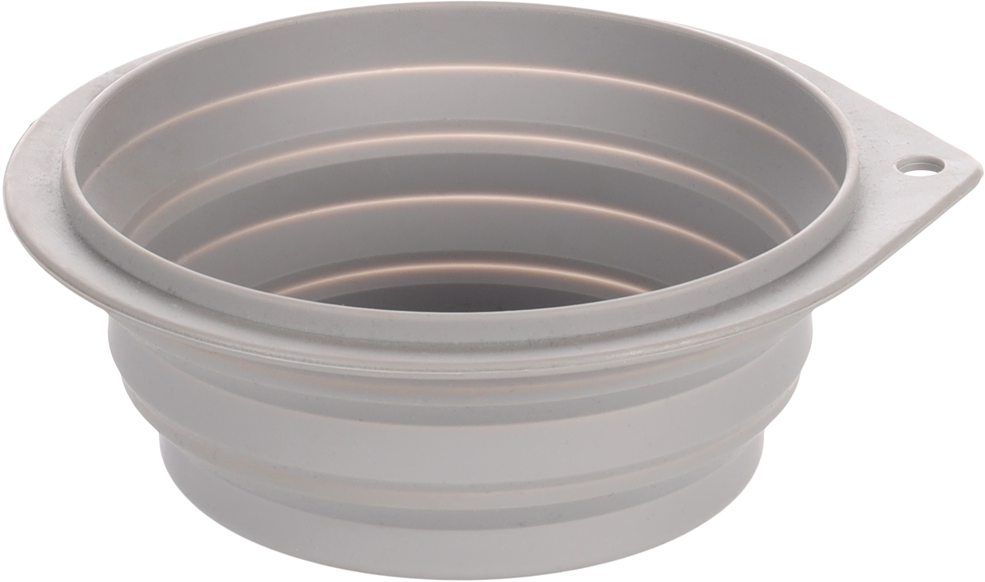 Flamingo Futter- und Trinknapf Falda Rund Grau