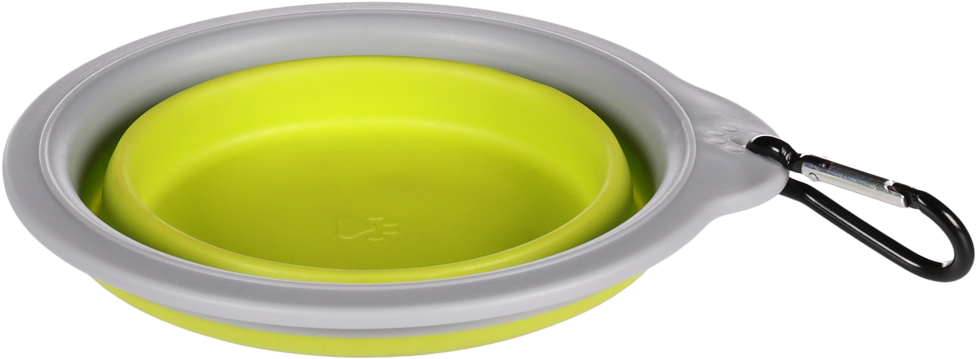 Flamingo Feeding and drinking bowl Bubo Round Green & Grey