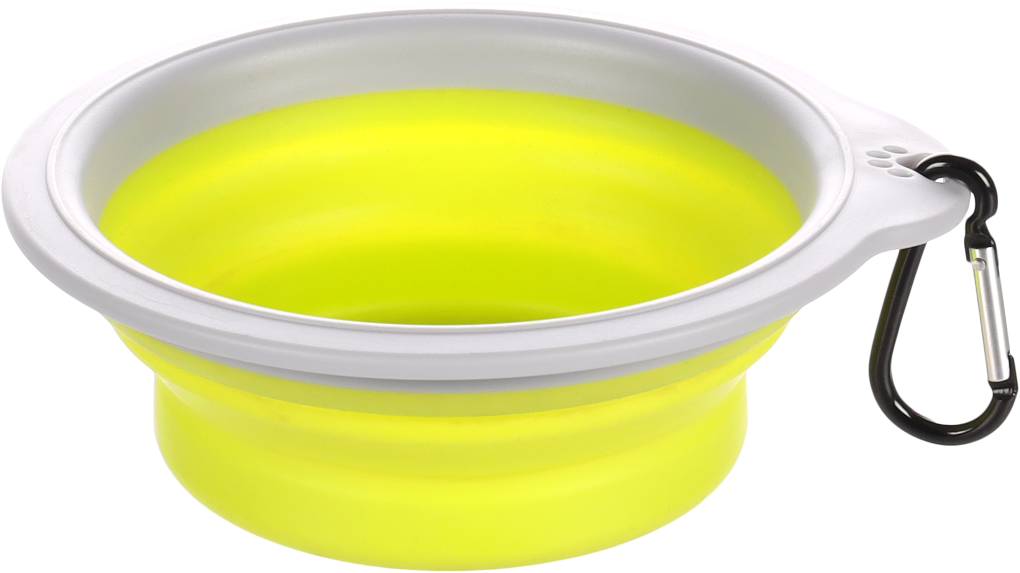 Flamingo Feeding and drinking bowl Bubo Round Green & Grey