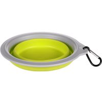 Flamingo Futter- und Trinknapf Bubo Rund Grün & Grau