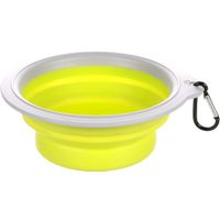 Flamingo Futter- und Trinknapf Bubo Rund Grün & Grau