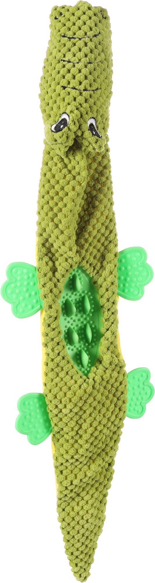 Flamingo Giocattolo Lana Coccodrillo Verde