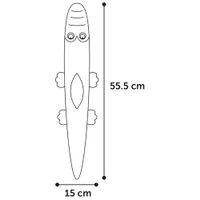 Flamingo Giocattolo Lana Coccodrillo Verde