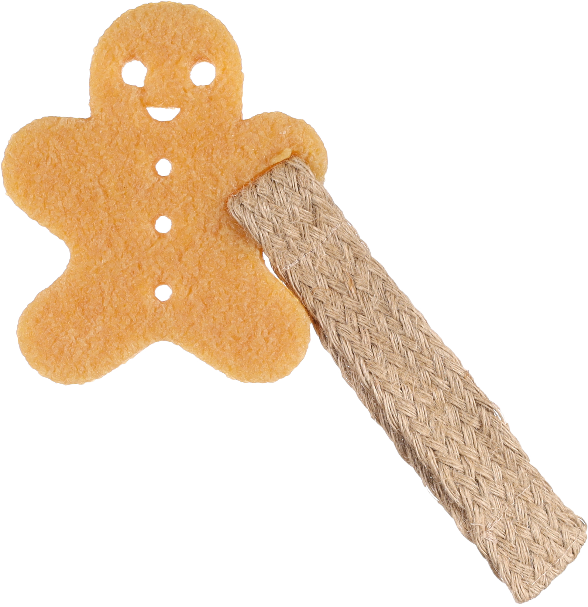 Flamingo Giocattolo Guma Maschio con corda Marrone