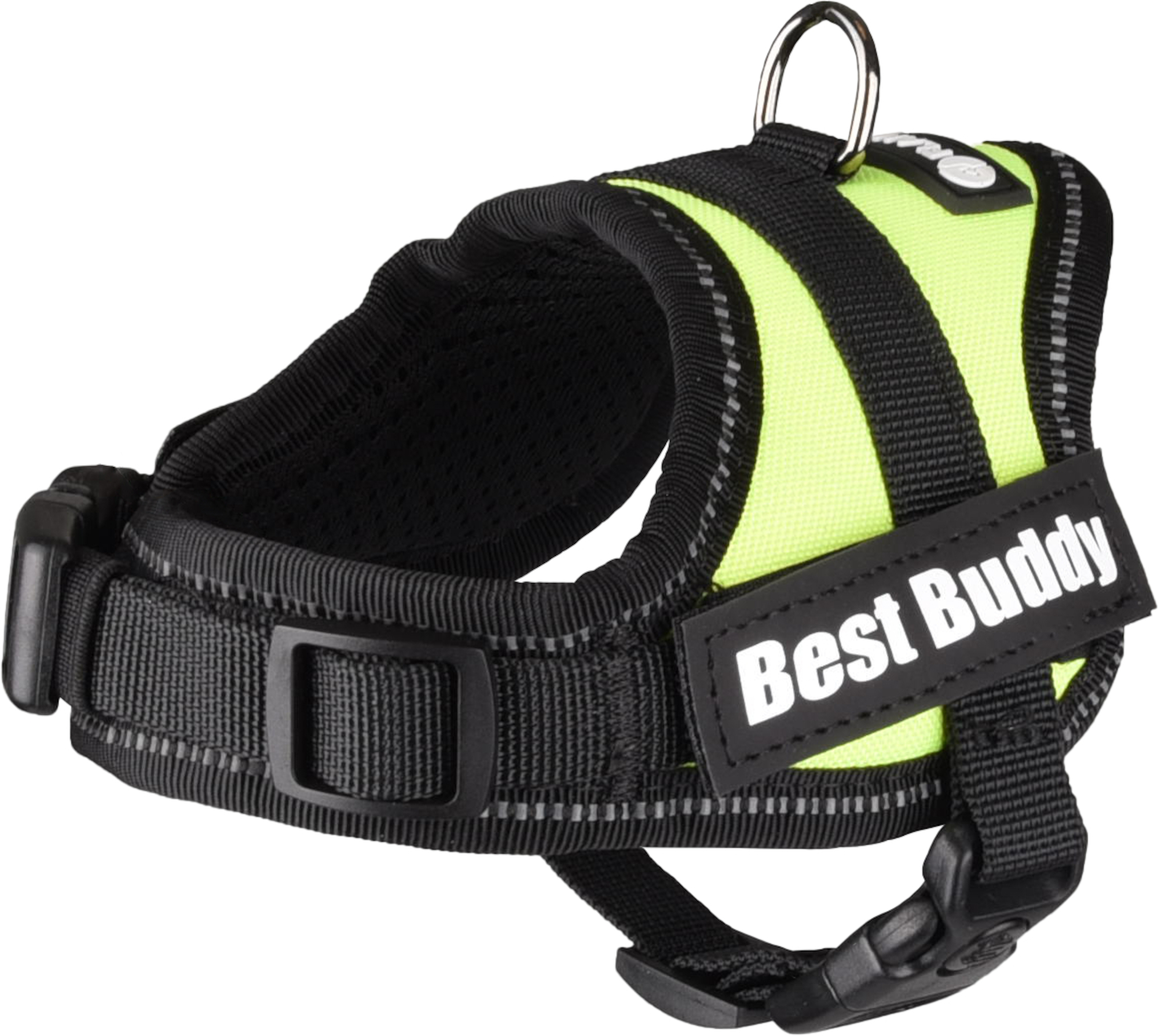 Flamingo Harnas Pluto Fluo groen