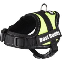 Flamingo Harnas Pluto Fluo groen