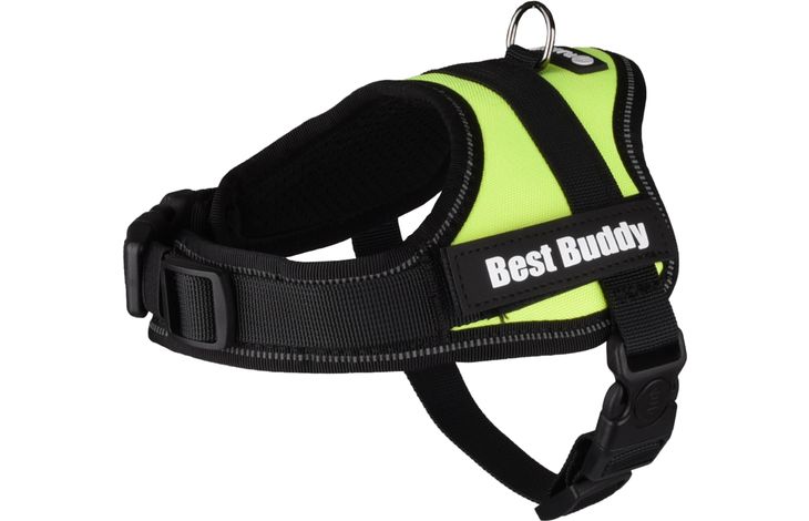 Flamingo Harnas Pluto Fluo groen