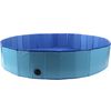 Schwimmbad Doggy Splatter Rund Blau