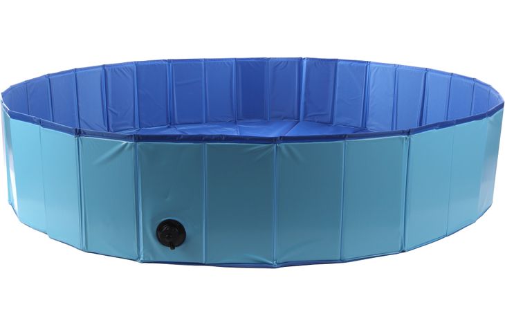 Flamingo Zwembad Splatter Rond Blauw