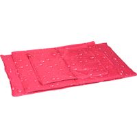 Flamingo Koelmat Drop Rechthoekig Fuchsia
