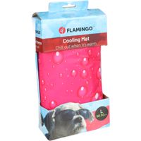 Flamingo Koelmat Drop Rechthoekig Fuchsia