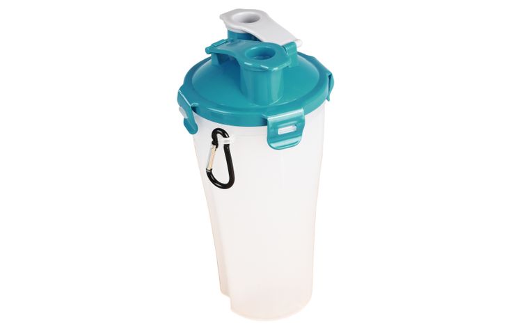 Flamingo Traveling cup Trinka Turquoise & Light grey