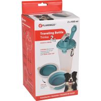 Flamingo Traveling cup Trinka Turquoise & Light grey