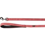 Leash With neoprene Delu Red
